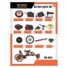 ⁦ערכת Go kart 17 IN1⁩ – תמונה ⁦5⁩