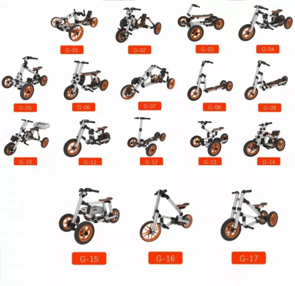 ⁦ערכת Go kart 17 IN1⁩ – תמונה ⁦2⁩