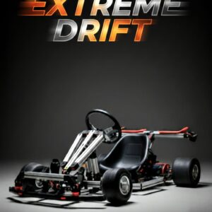 ערכת שלדת קארטינג EXTREME DRIFT  לבנייה עצמית DIY לגילאי 16+ ולמבוגרים
