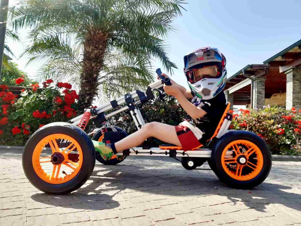 רכב ממונע לילדים 12V - גו קארט