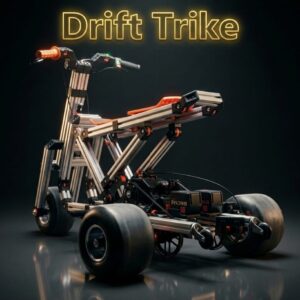 ערכת שלדת Drift Trike לבנייה עצמית